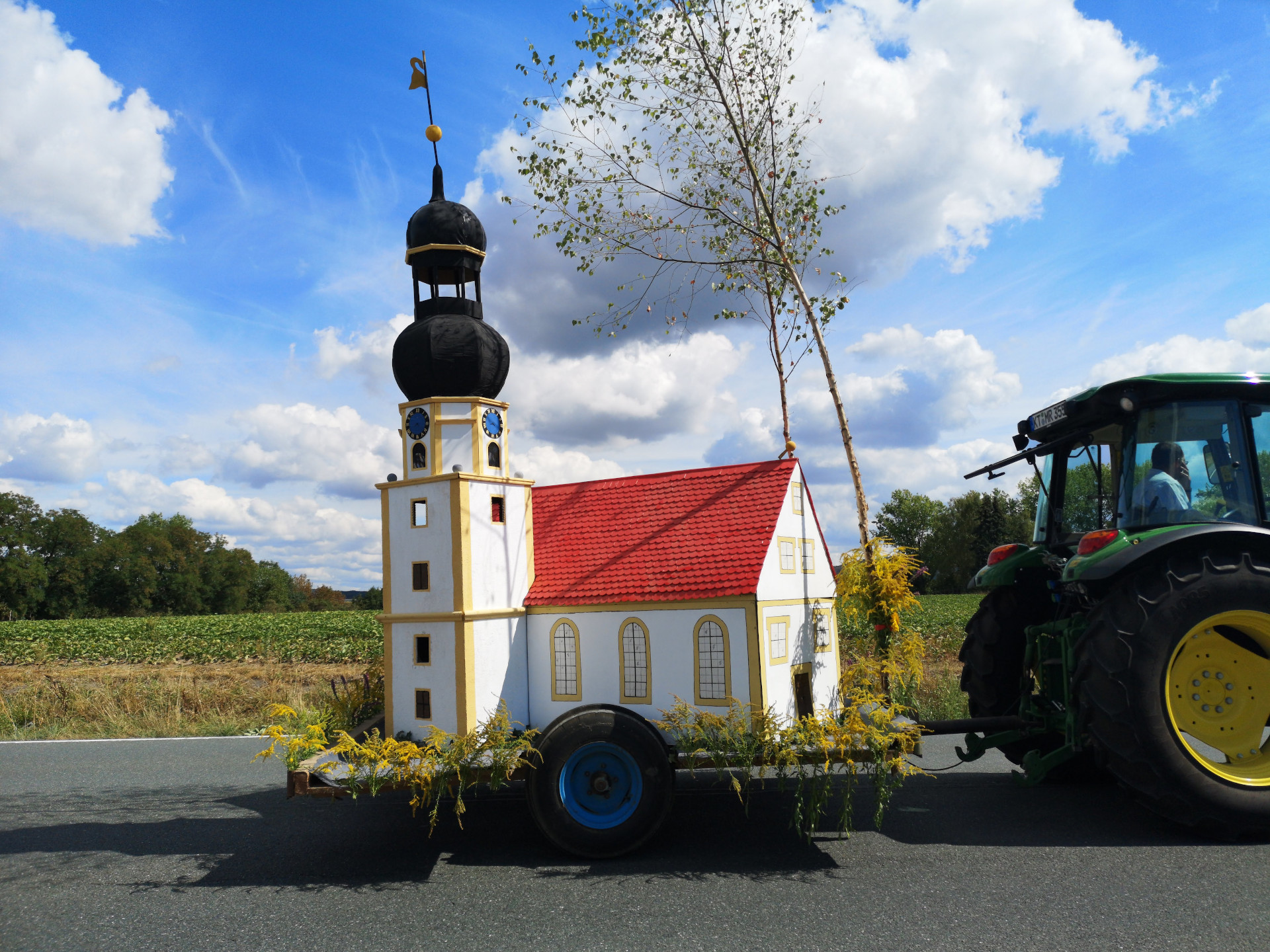 Modell der Kirche St. Peter und Paul Rüdenhausen